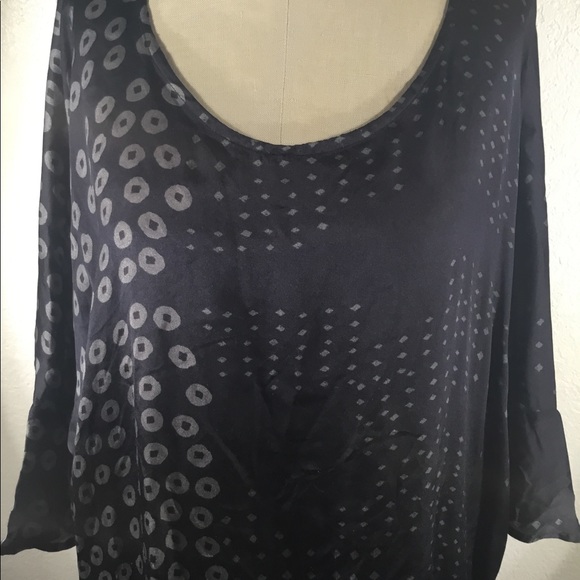 Biya by Johnny Was Mutiah Silk Blouse in Galaxies M NWOT - Picture 2 of 4